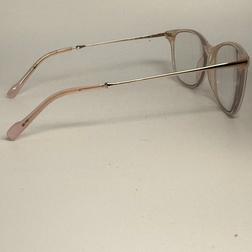 Scott Harris UTX Europa SHX-007 Champagne Peach Gold Cat Eye Eyeglasses 55mm